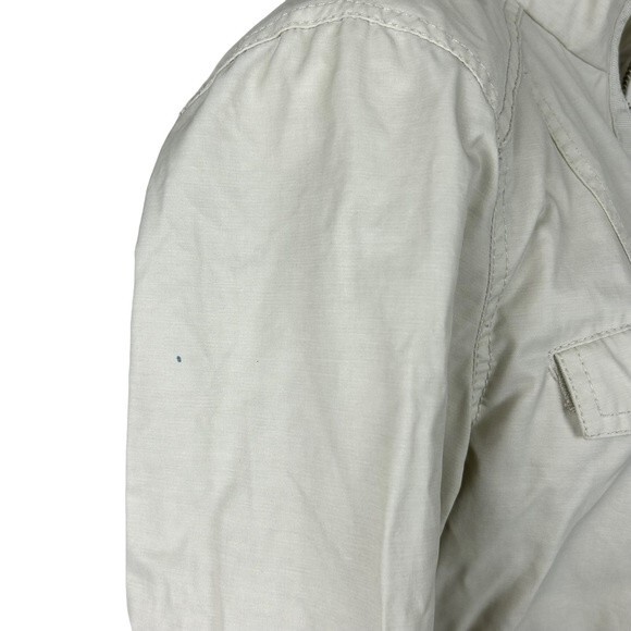 Womens Tommy Hilfiger Windbreaker Tan Beige Jacket Coat Small Lightweight Lined - Picture 11 of 14